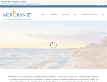Tablet Screenshot of meridian87.com